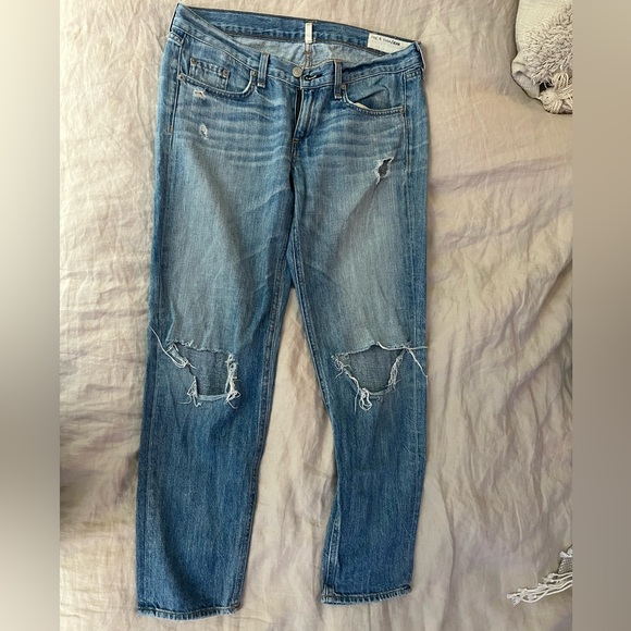 Rag & Bone mid rise boyfriend jeans - Picture 9 of 14